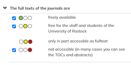EZB Access options EZB Access options