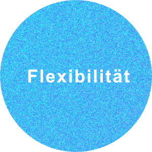 Zeigt den Wert Flexibilität