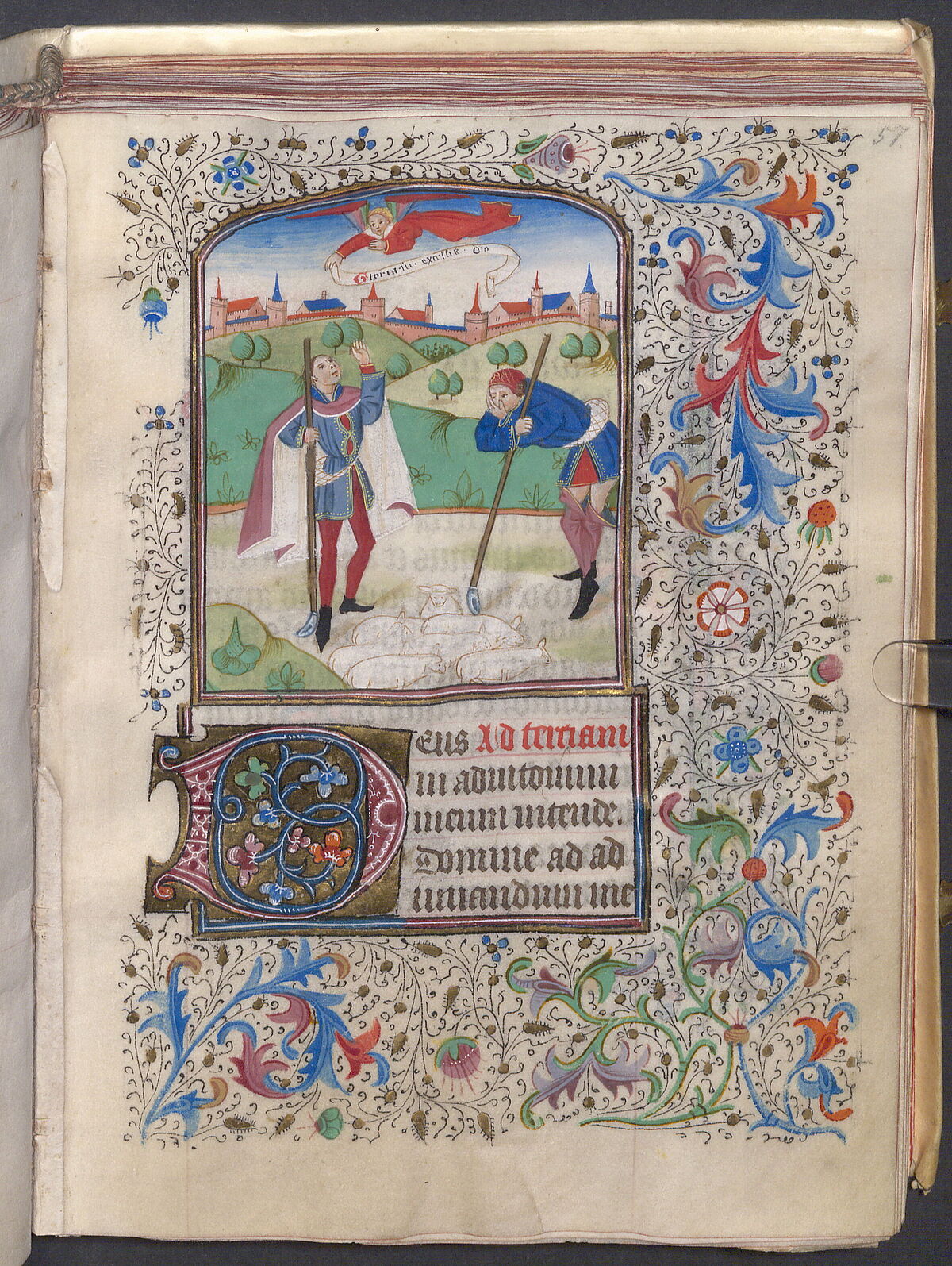 Aufwendig geschmücktes Stundenbuch aus dem 15./16. Jahrhundert