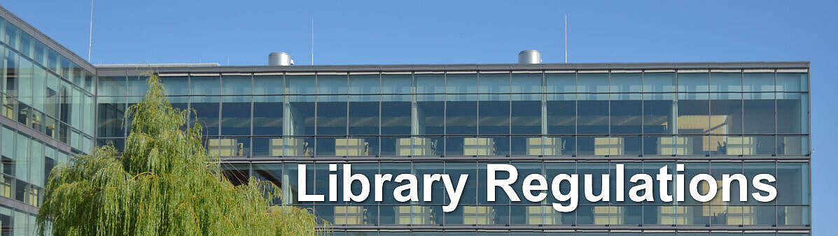 Library Regulations of the University of Rostock Library Regulations of the University of Rostock