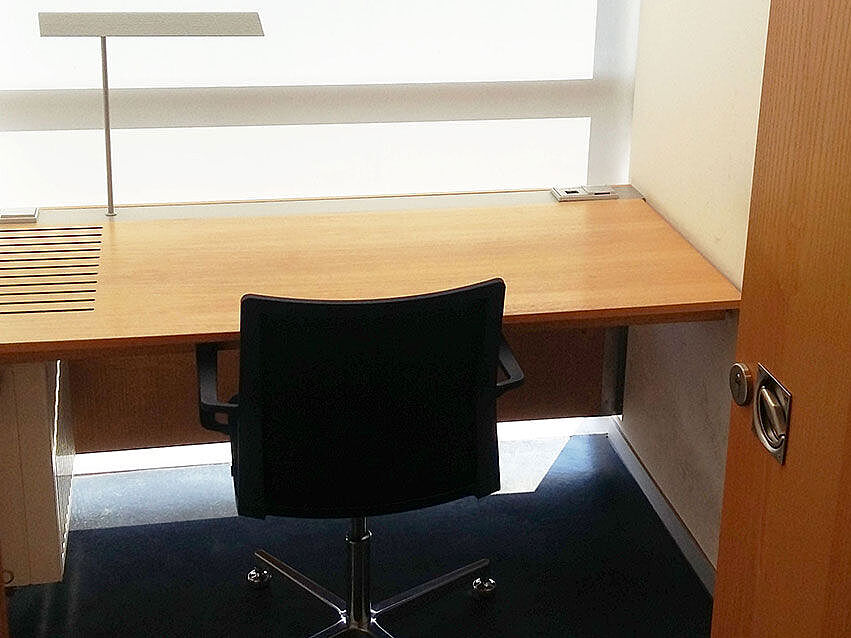 Carrel in der Campusbibliothek Südstadt