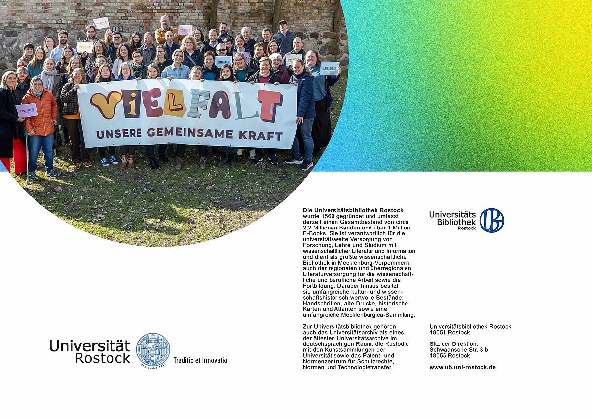 Seite zum Thema Vielfalt im Strategiedokument Universitätsbibliothek Rostock