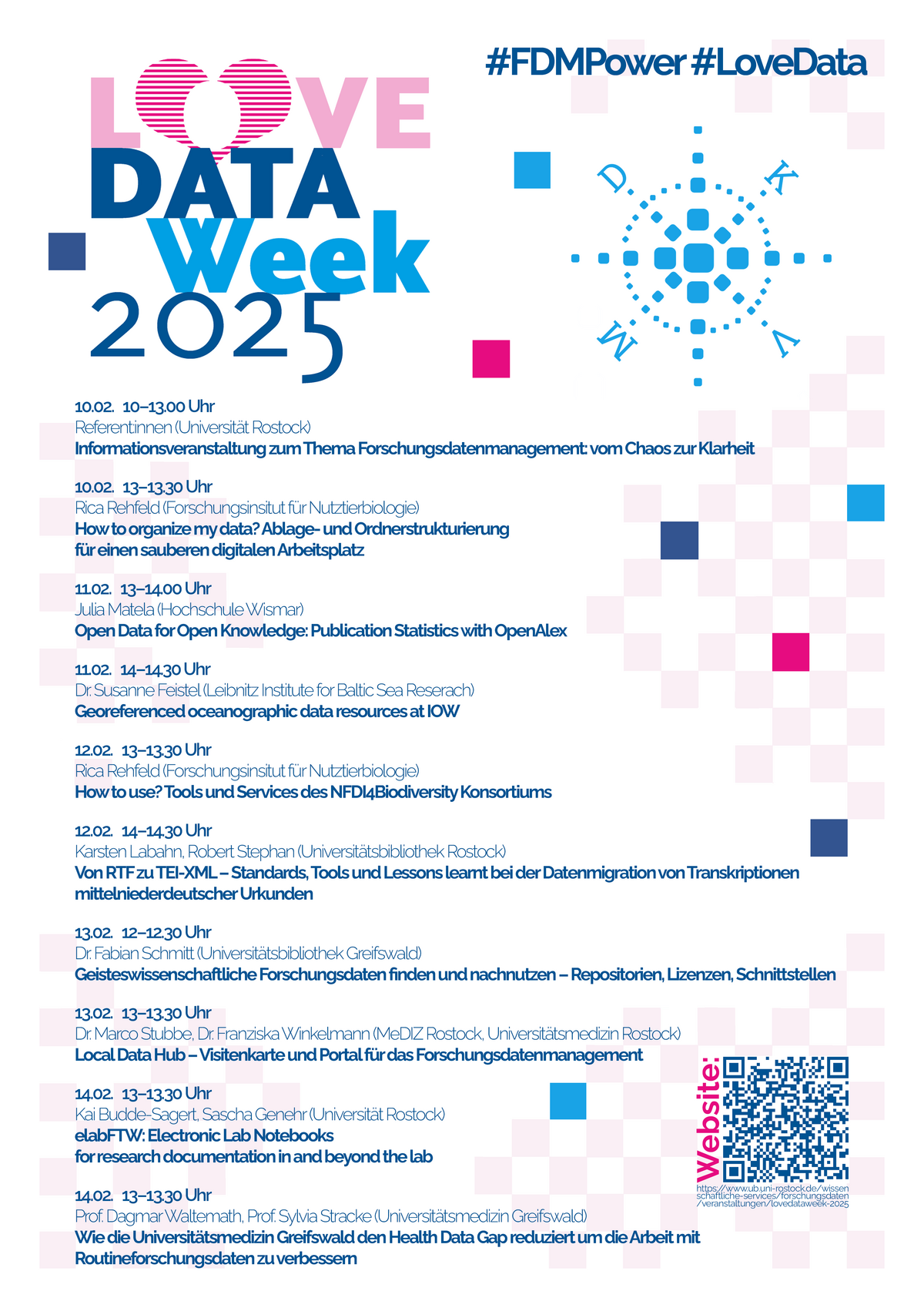 Flyer Love Data Week 2025