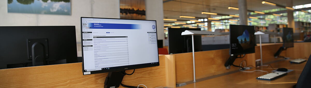 Elektronische Zeitschriftenbibliothek PC Arbeitsplätze